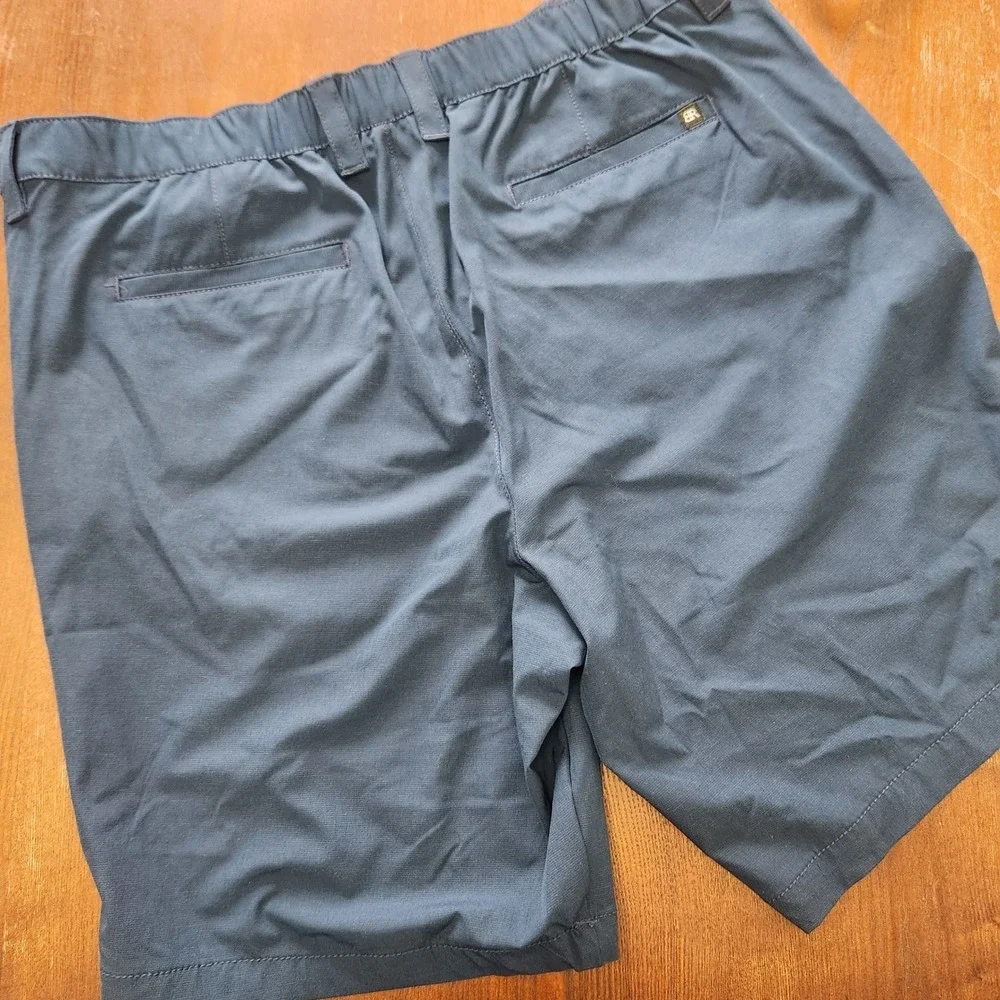 Banana Republic Navy Blue Mens flat‎ front Shorts size 38